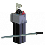 handpomp PMS25 handpomp 7L reservoir 25cm³ dubbel werkend kunststof cilinder enkelwerkend