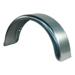 spatscherm enkel as staal 220mm x 660mm rond model