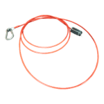 breekkabel 2300mm rood gaffel met pen