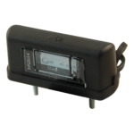 kentekenlamp LED 244 , 12-24V DC kabel 500mm , 2x 0,75mm²