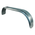 spatscherm tandem as staal 200mm x 1550mm rond model voor boottrailer