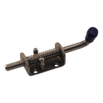 trekgrendel met plaatbevestiging opschroefuitvoering pen Ø12 RVS