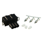 stekker 3-polig vrouwelijk