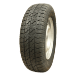 luchtband + wiel 185/70 R13 Kargomax ST-4000 M+S + 4½Jx13H2 ET30 57/100/4 93 N staal grijs
