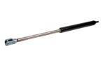 gasdrukveer (G) 14-28 250 615 2000N cilinder met UV lak gitzwart RAL 9005