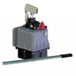 handpomp PMS45 handpomp 3L reservoir 45cm³ dubbel werkend aluminium / kunststof cilinder enkelwerkend