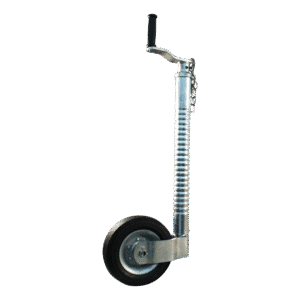 steunwiel geribd Ø48mm 205x60mm stalen velg