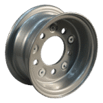 wiel 4.00E-9 ET0 94/140/5 staal grijs