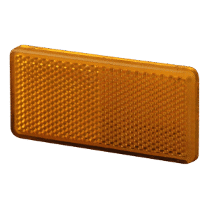 reflector ⌧ oranje zelfklevend 90x40