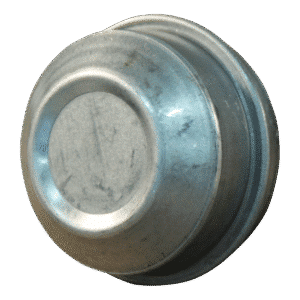 naafdop 52mm staal verzinkt, tbv lagerzitting 52mm