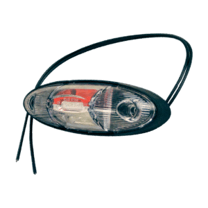contourlamp W105 rood / wit, links / rechts, 220mm, 2x0,75mm2