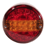 achterlicht 3-kamerlamp led "Hamburger model" universeel 5 PIN's bajonet