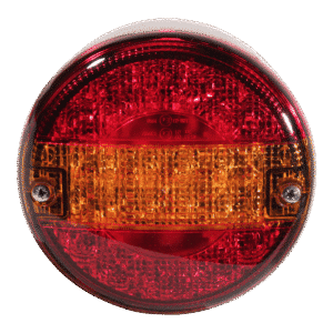 achterlicht 3-kamerlamp led "Hamburger model" universeel 5 PIN's bajonet