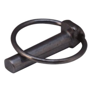 borgpen met ronde clip verzinkt Ø9mm 48mm