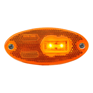 zijmarkeringslamp 308 , LED DC kabel 500mm, 2x0,75mm²