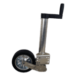 steunwiel automatisch opklapbaar 225x64mm kunststof slinger Ø60mm