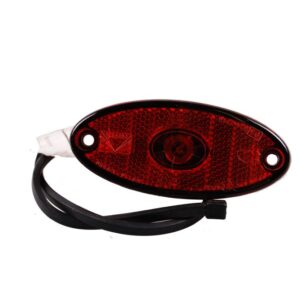 breedtelicht Flatpoint II LED Rood DC kabel 50cm