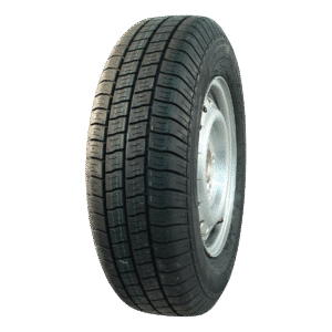 luchtband + wiel 195/50 R13C Kargomax ST-6000 M+S + 5½Jx13H2 ET30 67/112/5 104/101 N staal grijs