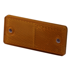 reflector ⌧ oranje opschroefbaar+zelfklevend 90x40