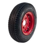 luchtband + wiel 4.80/4.00-8 S-6003 6PR + 3.00D-8 ET0 ET0  60/100/4 71 M staal,  rood,