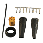 bajonet stekker 8-polig links