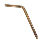 knevel voor aangegoten (rib)neuswielconsole 297mm x 120mm M16 t.b.v. KFG35