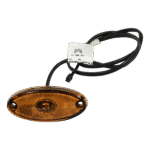 zijmarkeringslamp Flatpoint II led DC kabel 1000mm