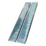 set oprijplaten recht aluminium 2444 x 300 haak ( G )