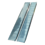 set oprijplaten recht aluminium 2444 x 300 haak ( G )
