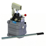 handpomp PMI25 1L reservoir handpomp 25cm³ dubbel werkend aluminium cilinder dubbelwerkend