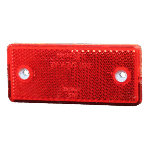 reflector ⌧ rood opschroefbaar+zelfklevend 96 x 42
