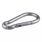karabijnhaak Ø11 120mm verzinkt