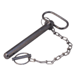 pen voor gatenbalk met ketting Ø25 165mm