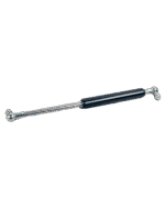 gasdrukveer (G) 14-28 250 640 2100N cilinder staal met standaard lak gitzwart RAL9005 kogelgewricht, radiaal inb. 35