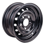 wiel 5½Jx12H2 ET30 67/112/5 staal zwart
