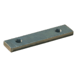 tegenplaat verzinkt steek 50 - 2 x M8 , 80x18x6
