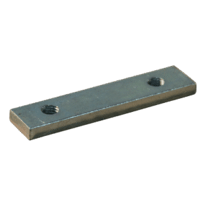 tegenplaat verzinkt steek 50 - 2 x M8 , 80x18x6