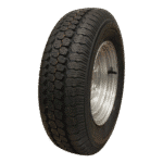 luchtband + wiel 145 R10 Trailermaxx CR-966 M+S + 3.50Bx10H2 ET23,5 60/100/4 74 N staal grijs