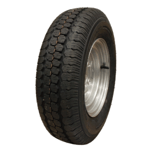 luchtband + wiel 145 R10 Trailermaxx CR-966 M+S + 3.50Bx10H2 ET23,5 60/100/4 74 N staal grijs