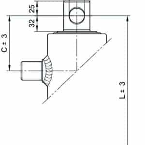 hefcilinder set schroefpan