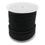 elastische kabel zwart Ø10