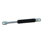 gasdrukveer (G) 10-23 200 483 300N cilinder met UV lak gitzwart RAL 9005