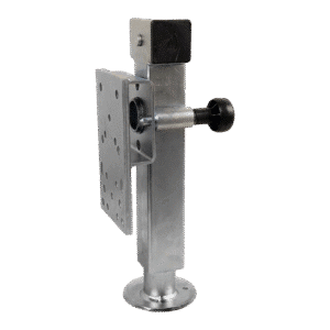 steunpoot wegklapbaar SF60-DSA- SW19 universeel met verlengde montage ⧄60mm 1300kg verzinkt 240mm 430mm
