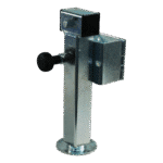 steunpoot wegklapbaar SF60-D85-met zeskant SW19 en adapter ⧄60mm 1300kg verzinkt 240mm 415mm