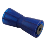 kielrol PVC blauw Ø90mm 194mm Ø17