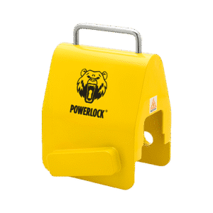 koppelingsslot Powerlock T1 tasmodel SCM geel