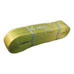 hijsband met lus 3 ton geel 8 m