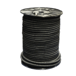 elastische kabel zwart Ø8