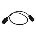 extension cable 7 pole 1,0m. plastic connector