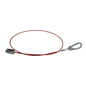 breekkabel 1200mm rood gaffel met pen